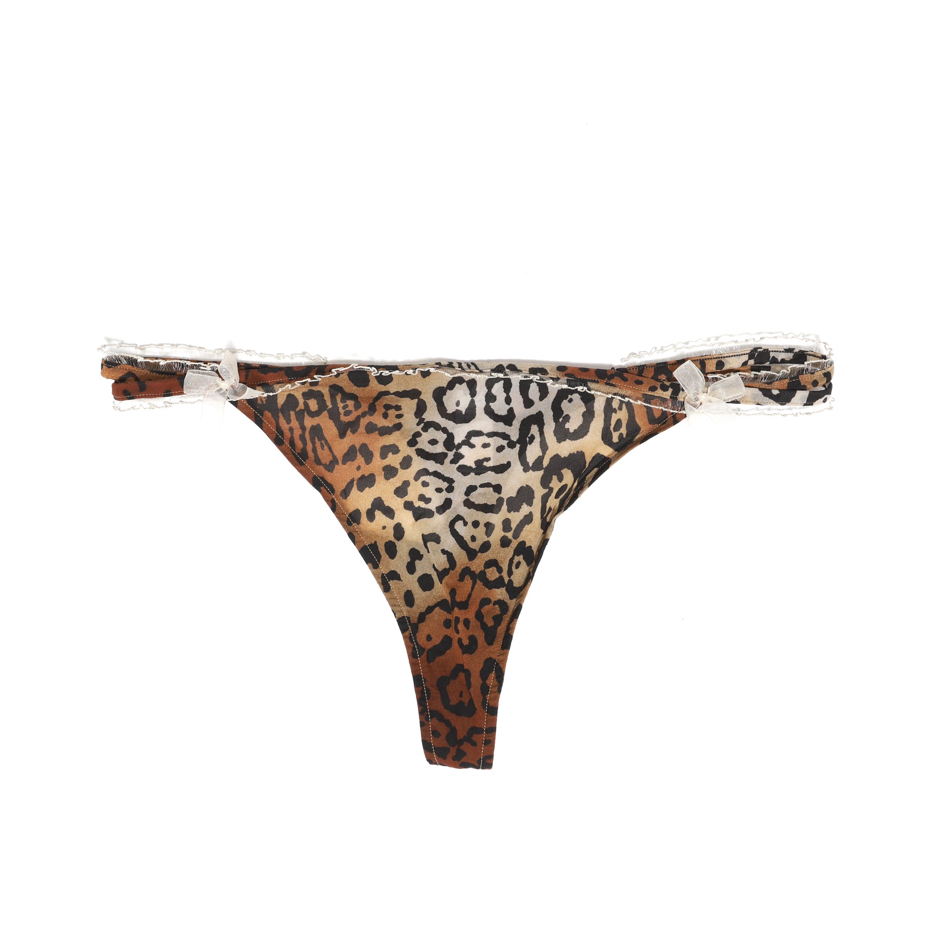 Christian Dior by John Galliano FW04 Leopard String - Ākaibu Store