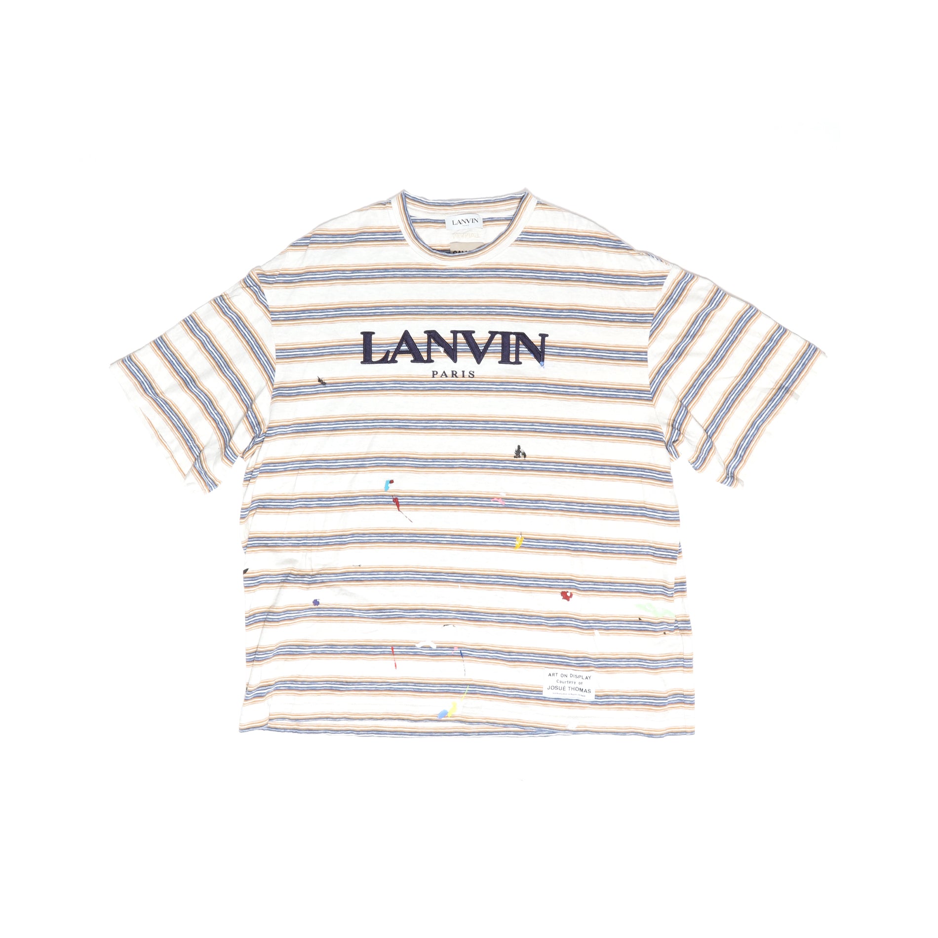 安いSALE LANVIN - lanvin × gallery dept paint print tshirtの通販