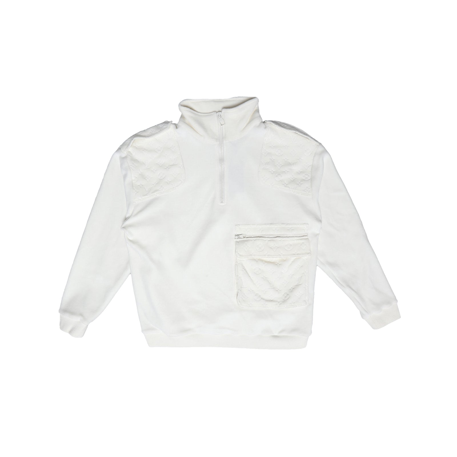 Louis Vuitton SS19 Velvet Monogram Trackjacket