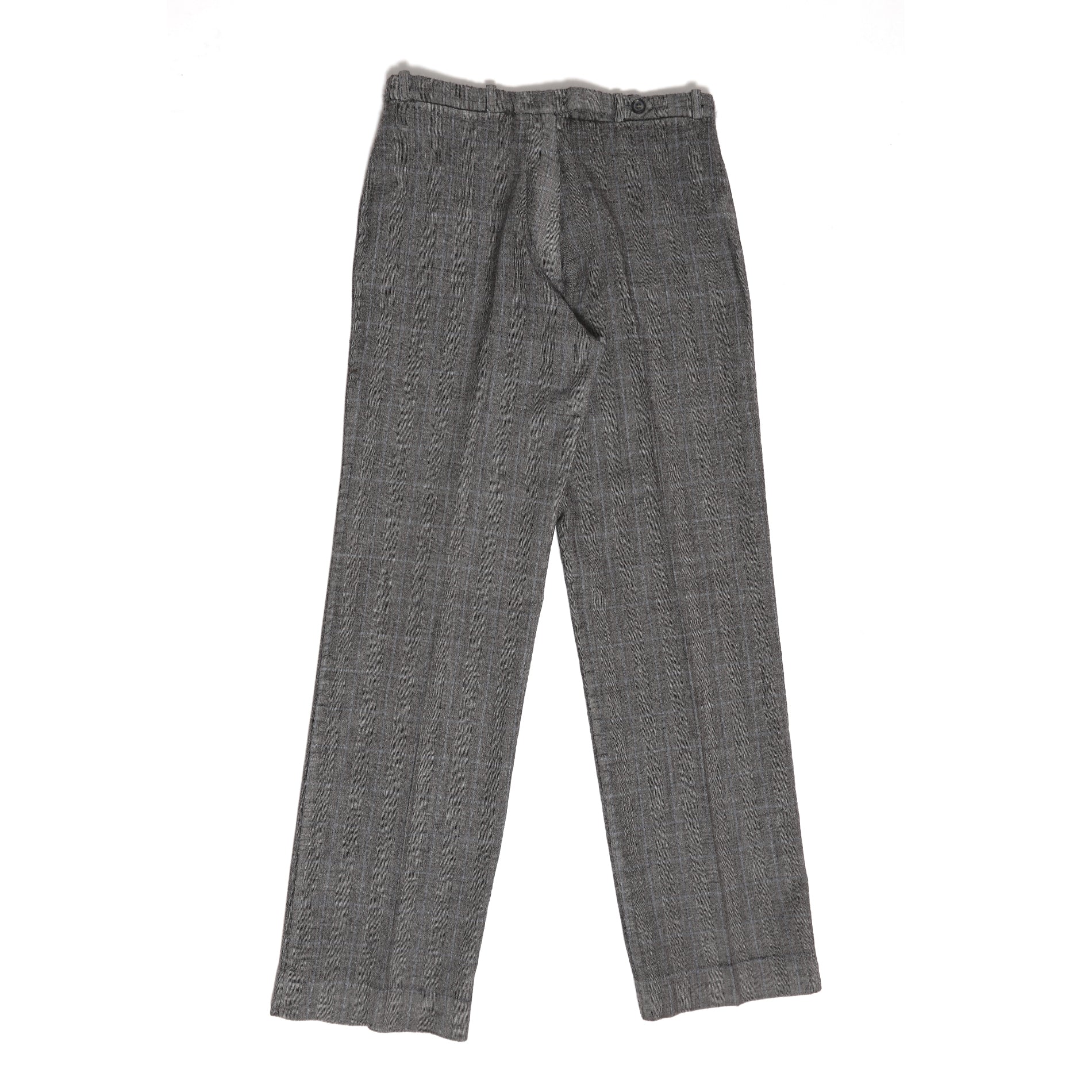 Maison Martin Margiela SS01 Reversed Checked Double Front Pants
