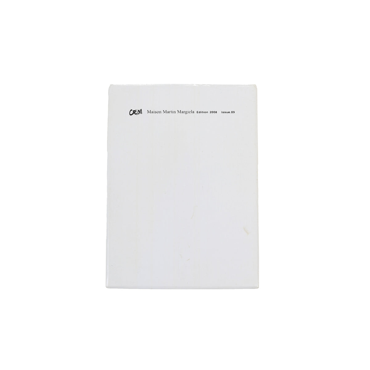 Maison Martin Margiela CREAM 2008 Book