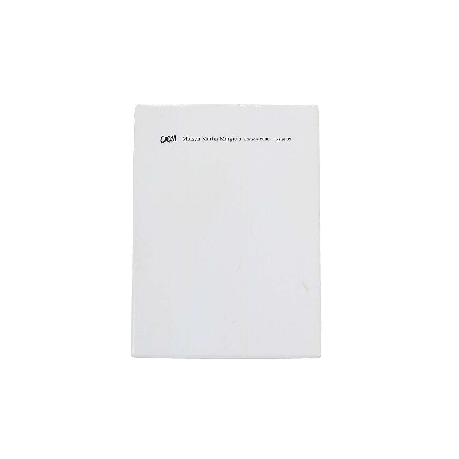 Maison Martin Margiela CREAM 2008 Book