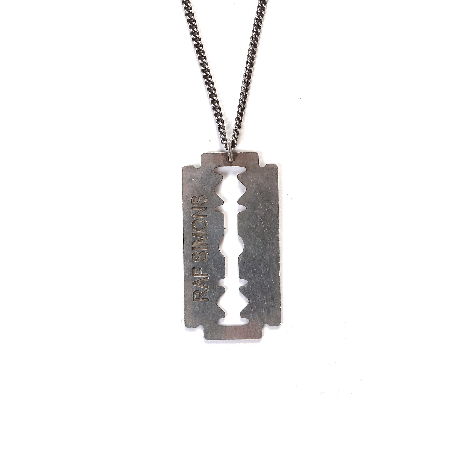 Raf Simons AW2003 Closer Razor Blade Necklace
