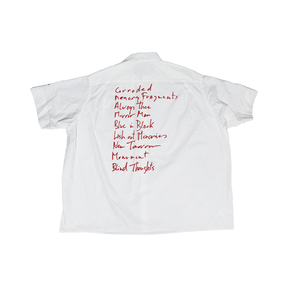 Raf Simons Fred Perry SS22 Oversized Short Sleeve Printed Shirt