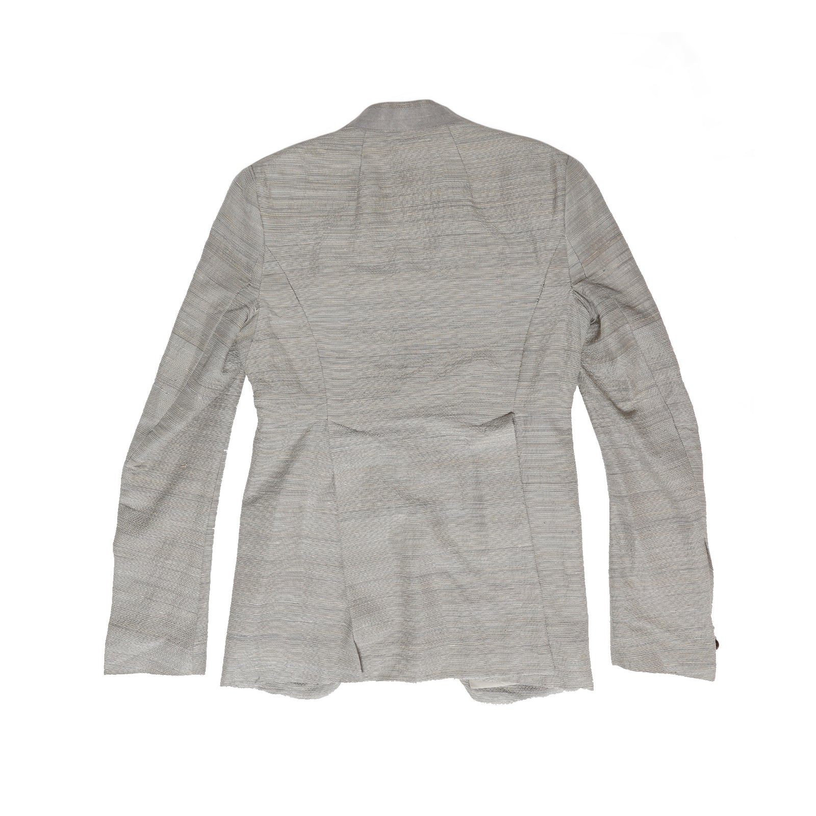 Rick Owens SS12 NASKA Structured Silk Linen Blazer