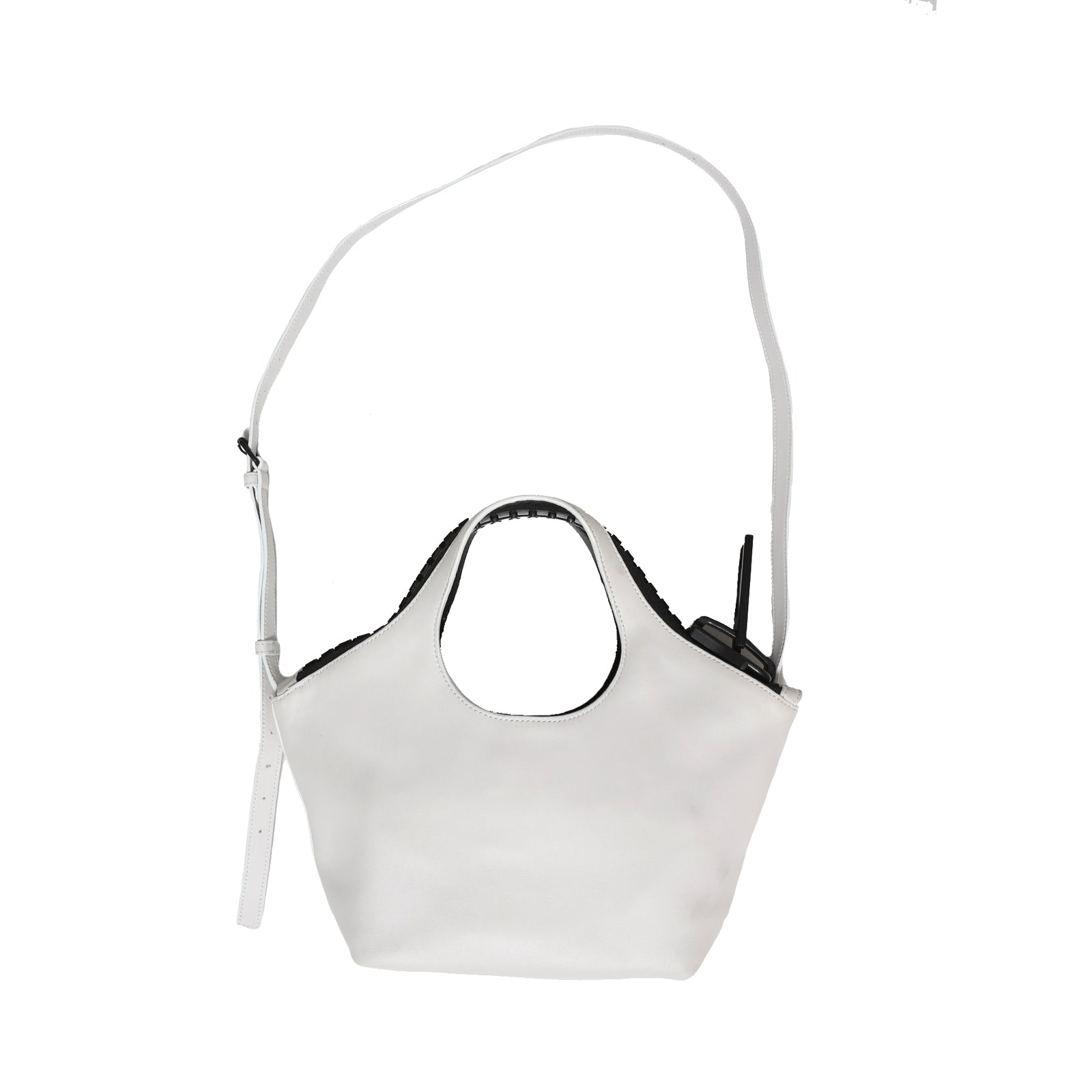 Balenciaga Megazip Hobo Leather Shoulder Bag