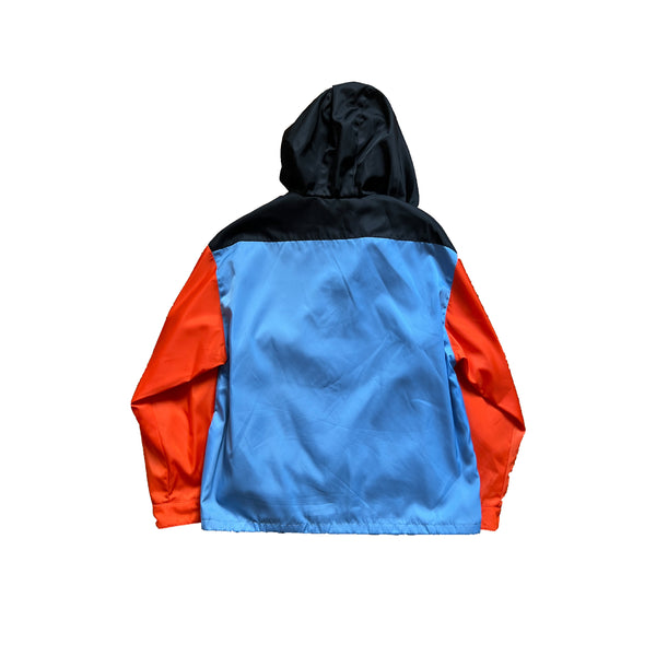 Prada 2019 Multicolor Colorblock Nylon Anorak - Ākaibu Store
