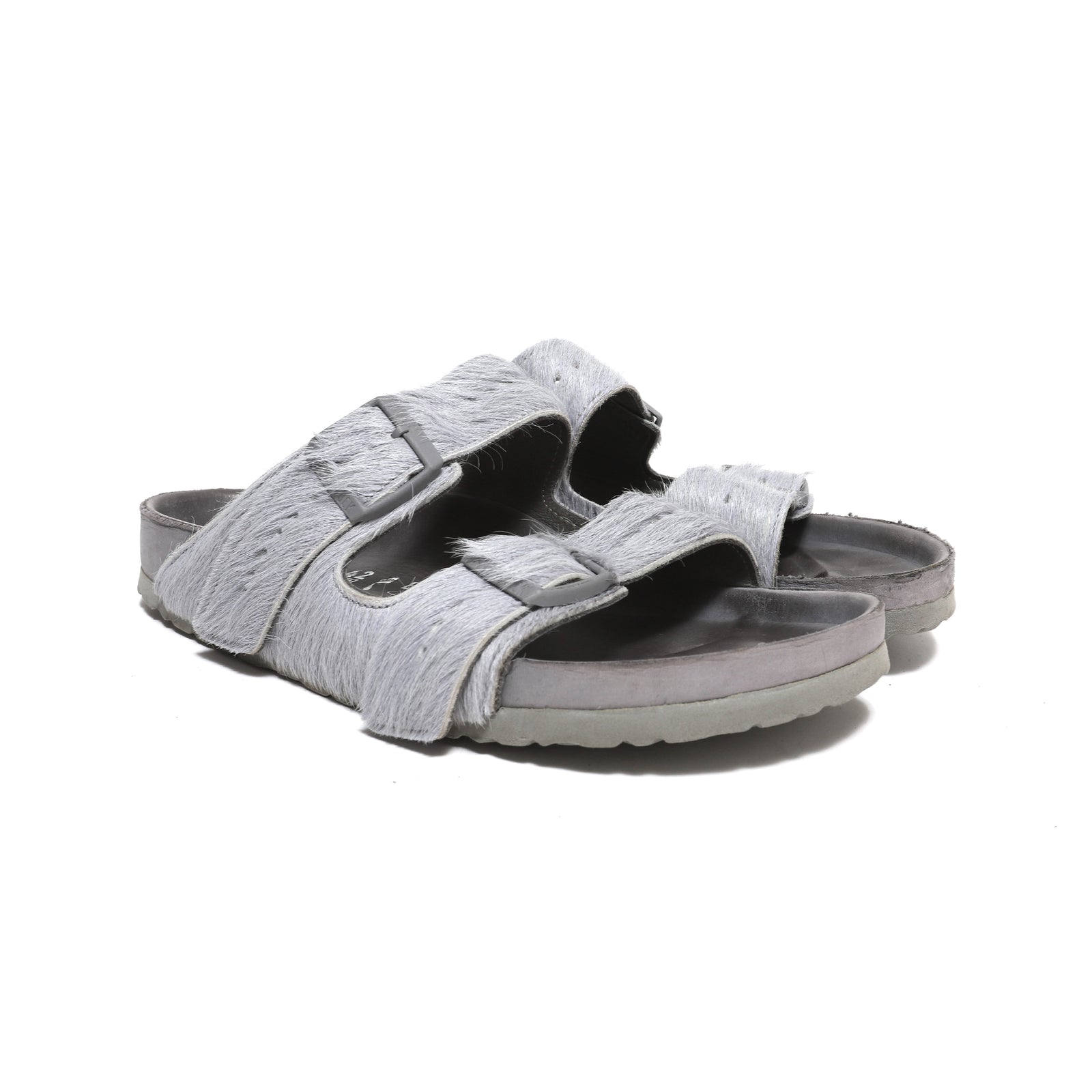 Rick Owens Birkenstock 2018 Arizona Pony Hair Sandals