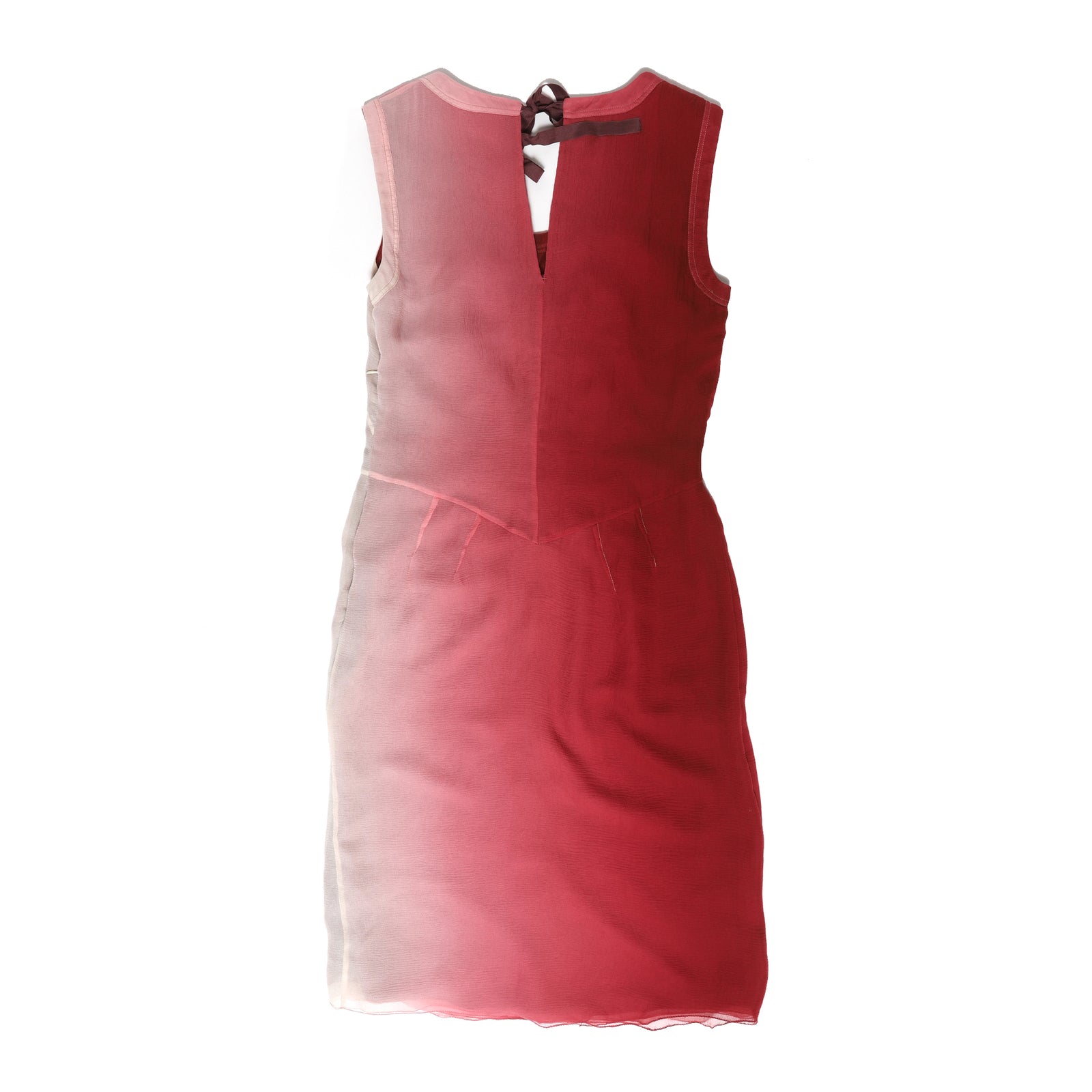 Prada Gradient Dyed Silk Dress