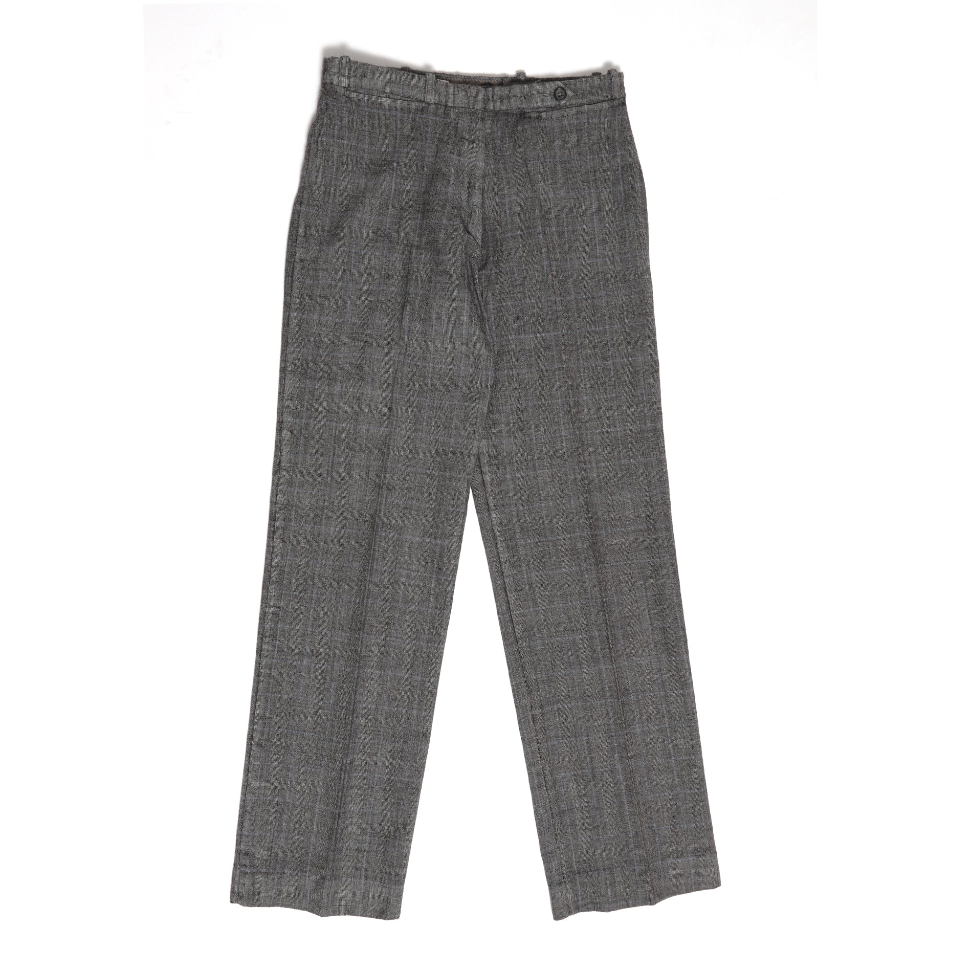 Maison Martin Margiela SS01 Reversed Checked Double Front Pants