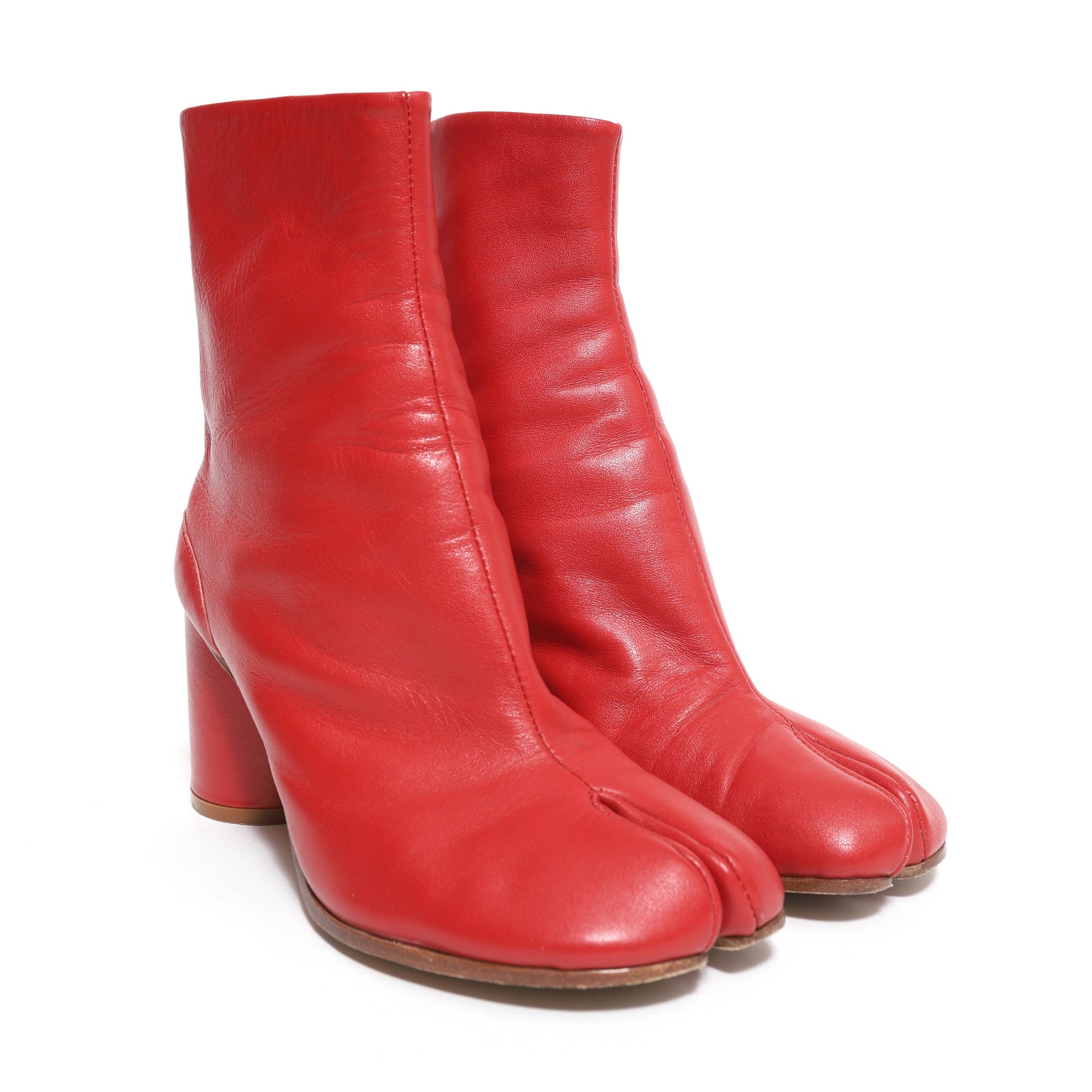 Maison Martin Margiela Red Tabi Boots