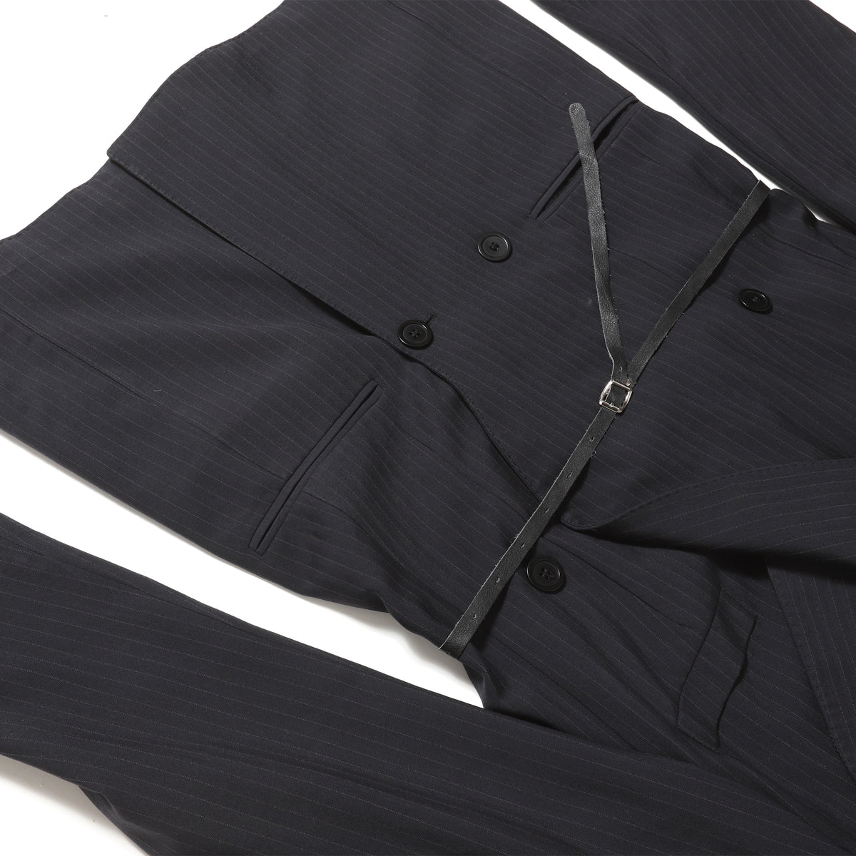 Maison Martin Margiela 1995 Oversized Pinstripe Blazer