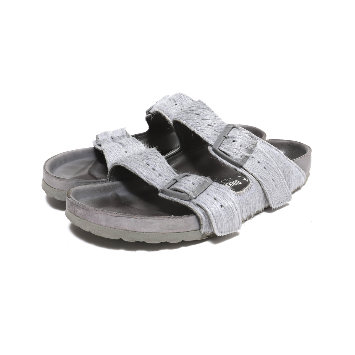 Rick Owens Birkenstock 2018 Arizona Pony Hair Sandals