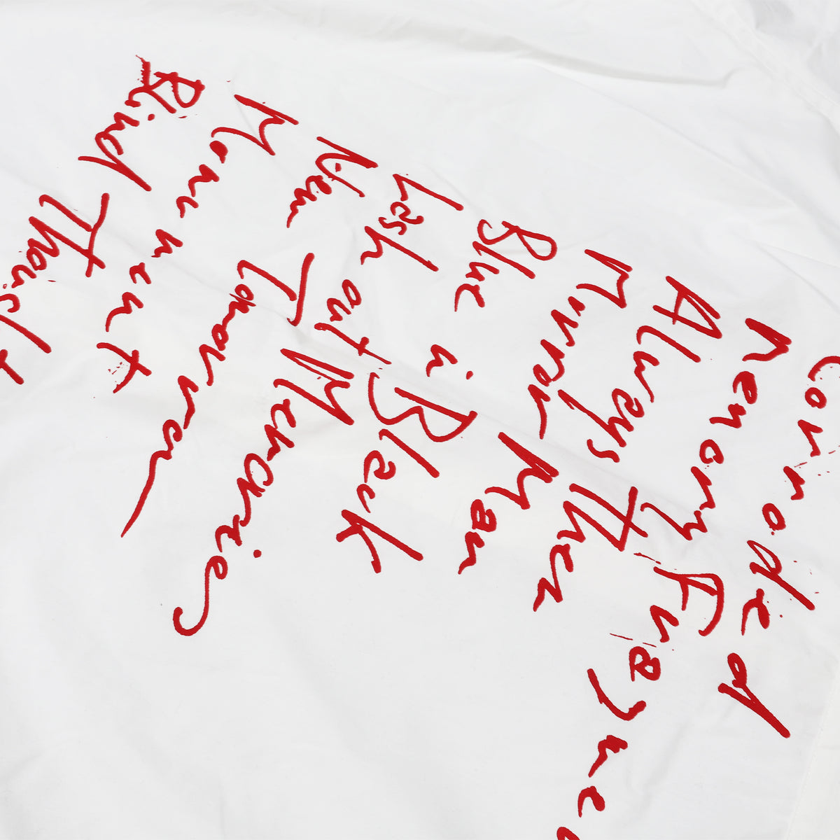 Raf Simons Fred Perry SS22 Oversized Short Sleeve Printed Shirt