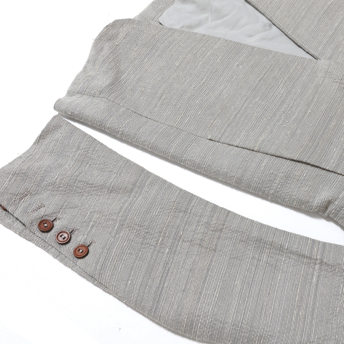 Rick Owens SS12 NASKA Structured Silk Linen Blazer