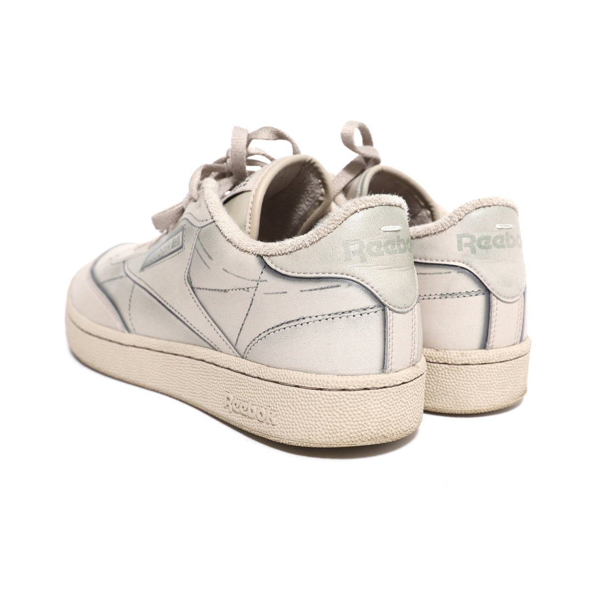 Reebok x Maison Martin Margiela "Trompe L'Oeil" Club C Sneaker
