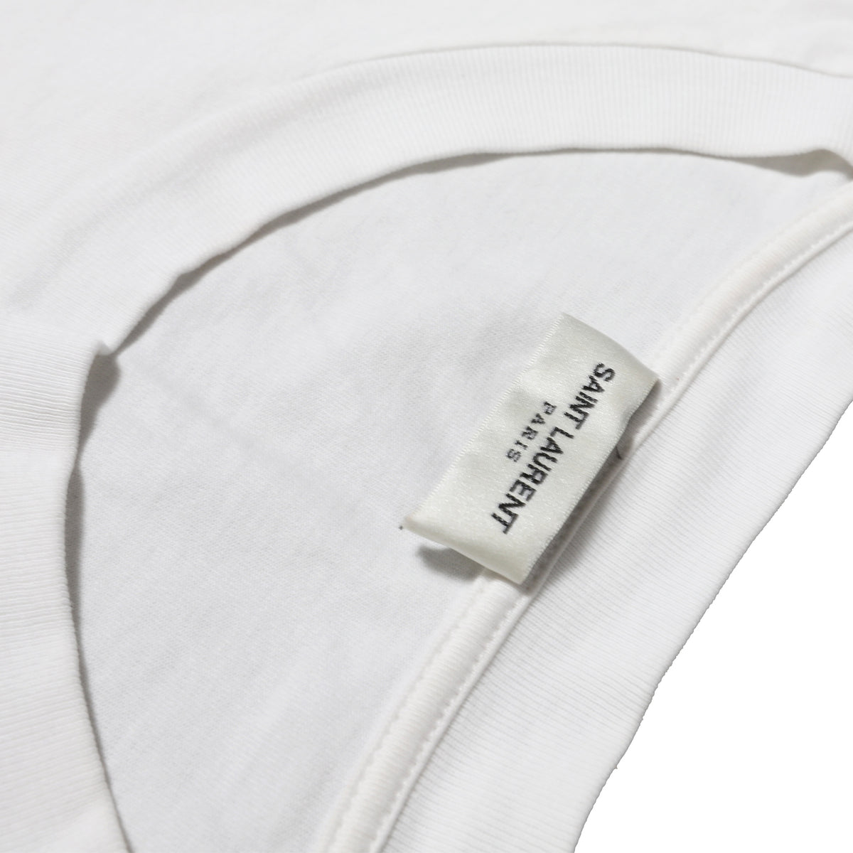 Saint Laurent Paris SS16 Surf Sound "Too Late" Embroidered Sleeveless Shirt