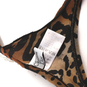 Christian Dior by John Galliano FW04 Leopard String