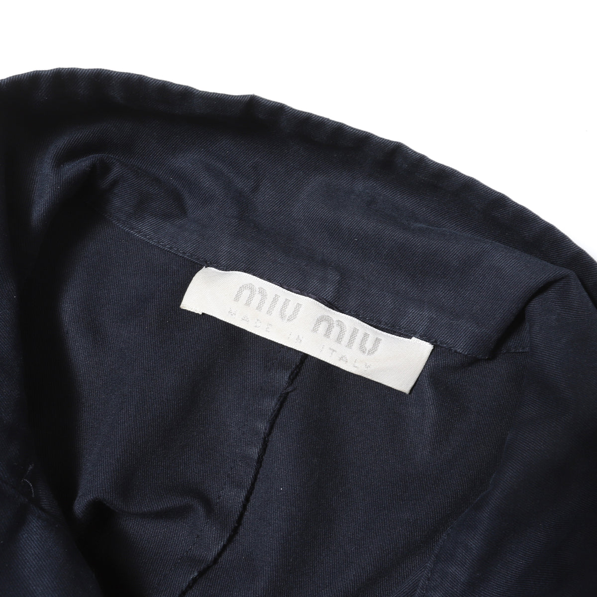 Miu Miu Archival Cropped Cargo Blouson