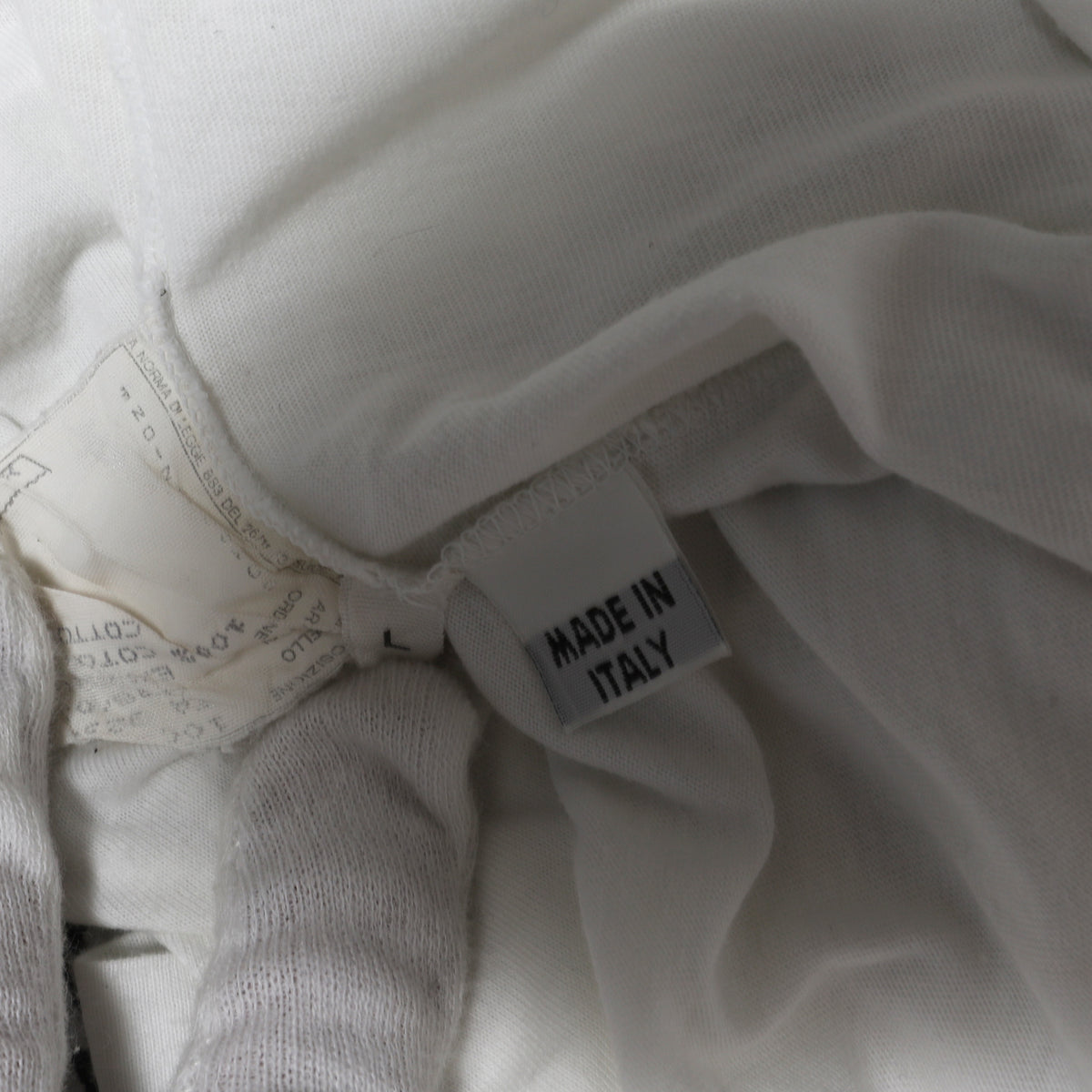 Alexander McQueen SS96 Embroidered White Tank Top