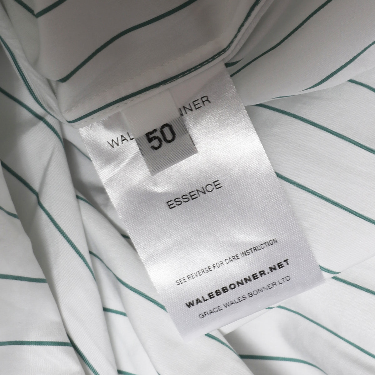 Wales Bonner Oversized Striped Shirt