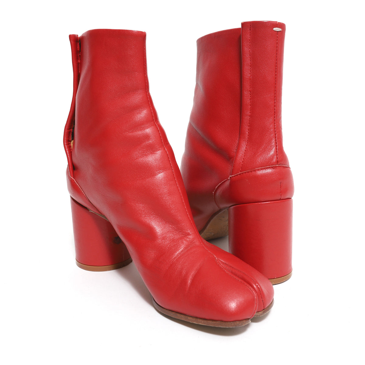 Maison Martin Margiela Red Tabi Boots
