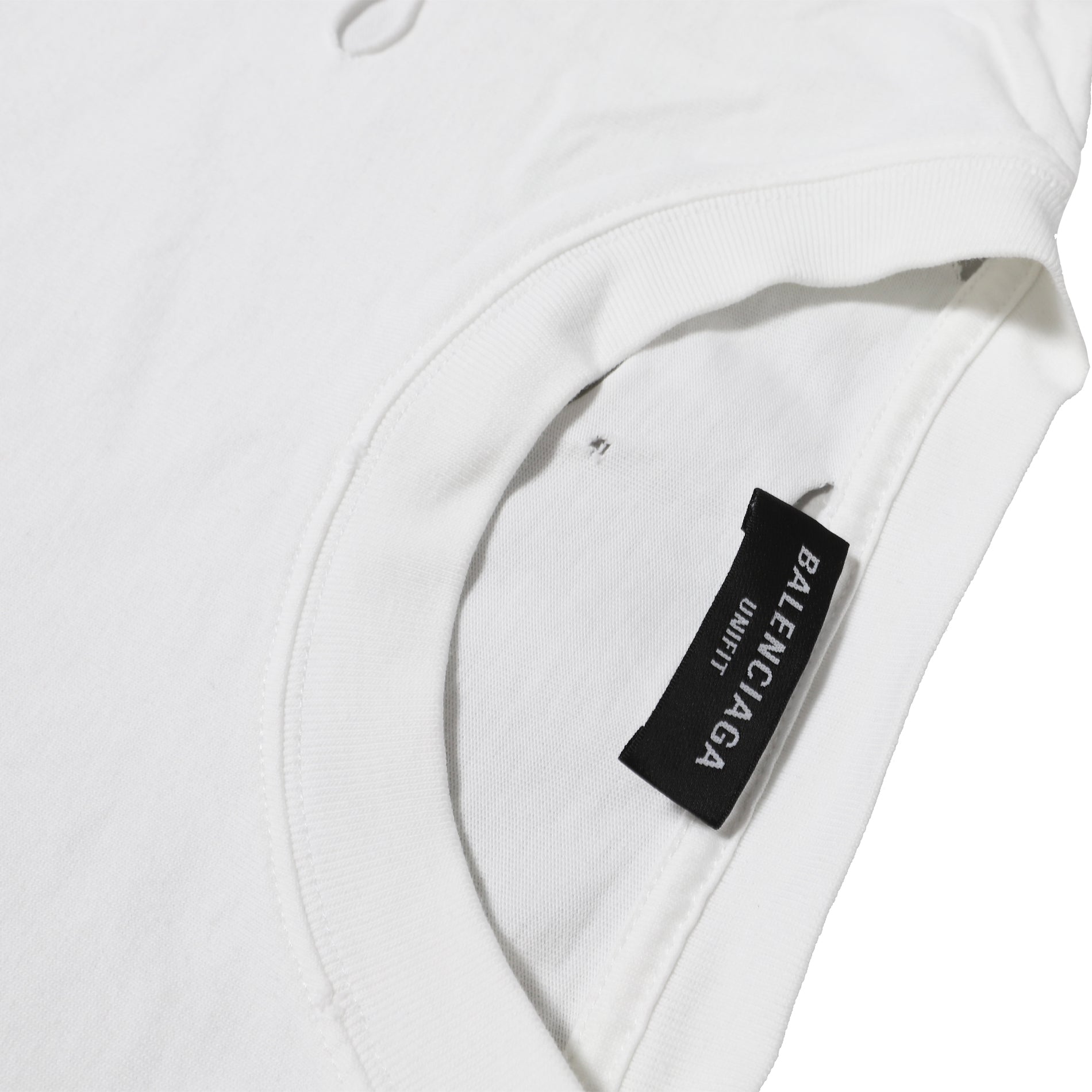 Balenciaga SS21 Destroyed Oversized Logo T-Shirt