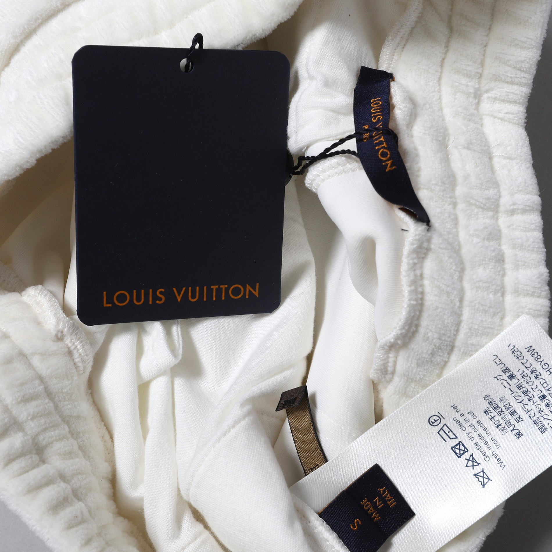 Louis Vuitton Louis Vuitton Velour Cargo pants size S