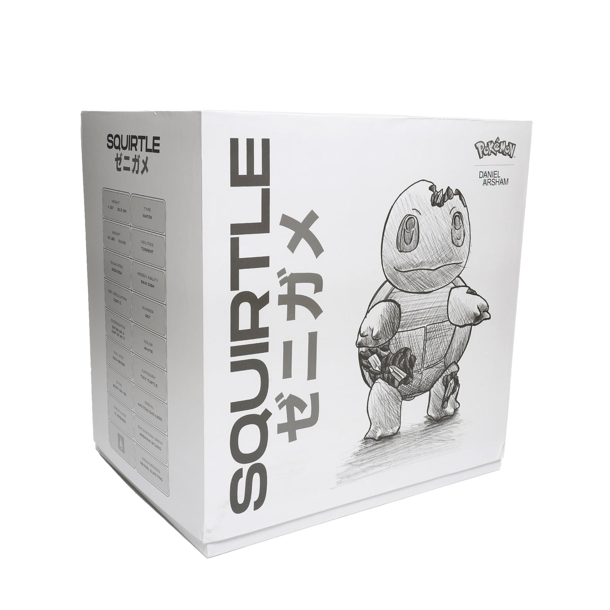 Daniel Arsham x Pokemon Crystalized Squirtle Figure