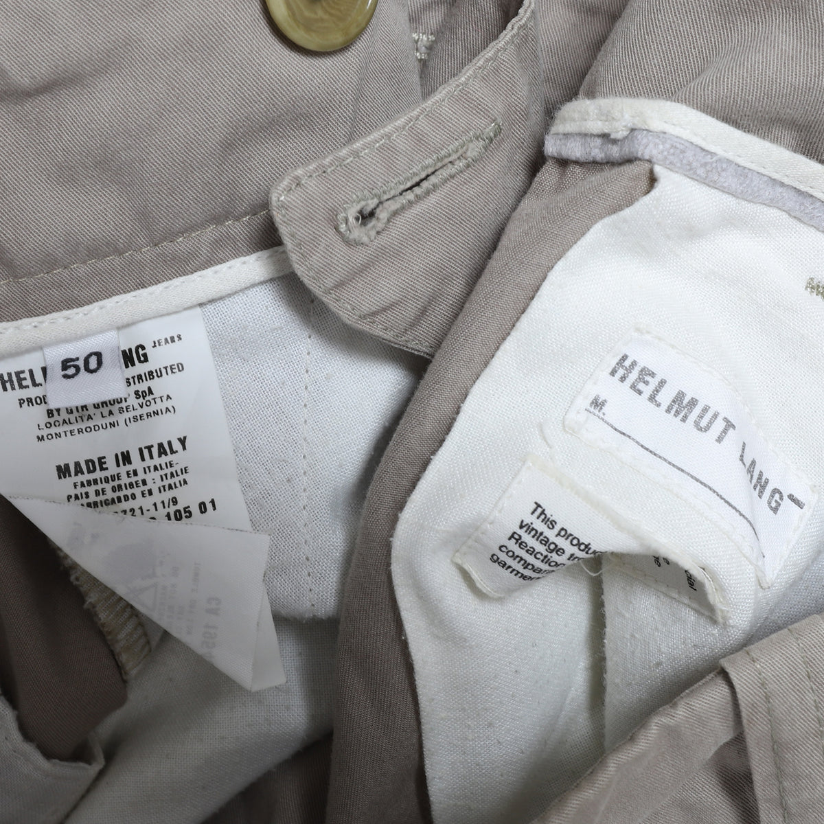 Helmut Lang FW99 3D Pocket Astro Cargo Pants