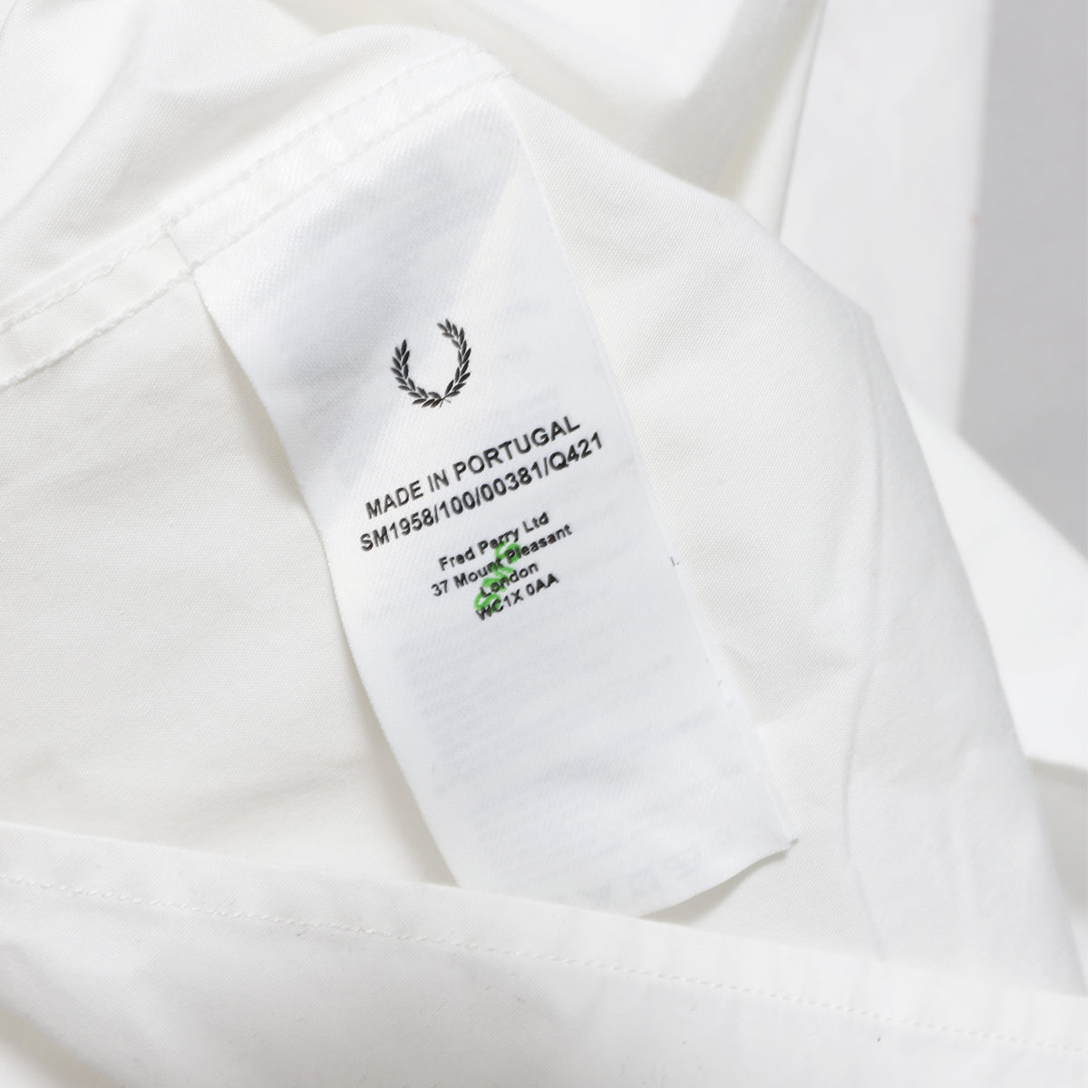 Raf Simons Fred Perry SS22 Oversized Short Sleeve Printed Shirt