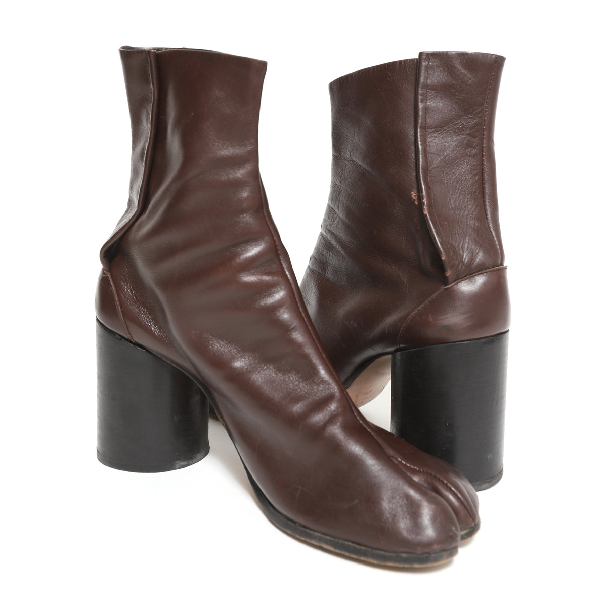 Maison Martin Margiela 90s Chocolate Tabi Boots