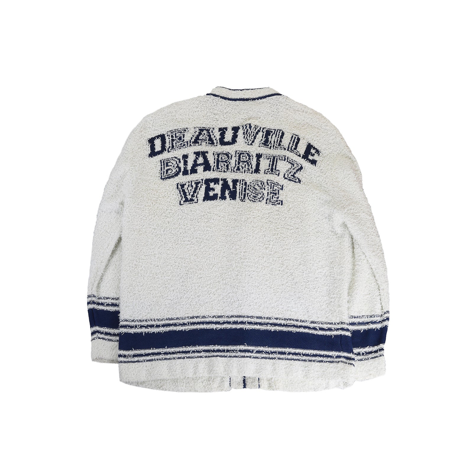 Chanel Pre Spring 2019 Boucle Varsity Cardigan
