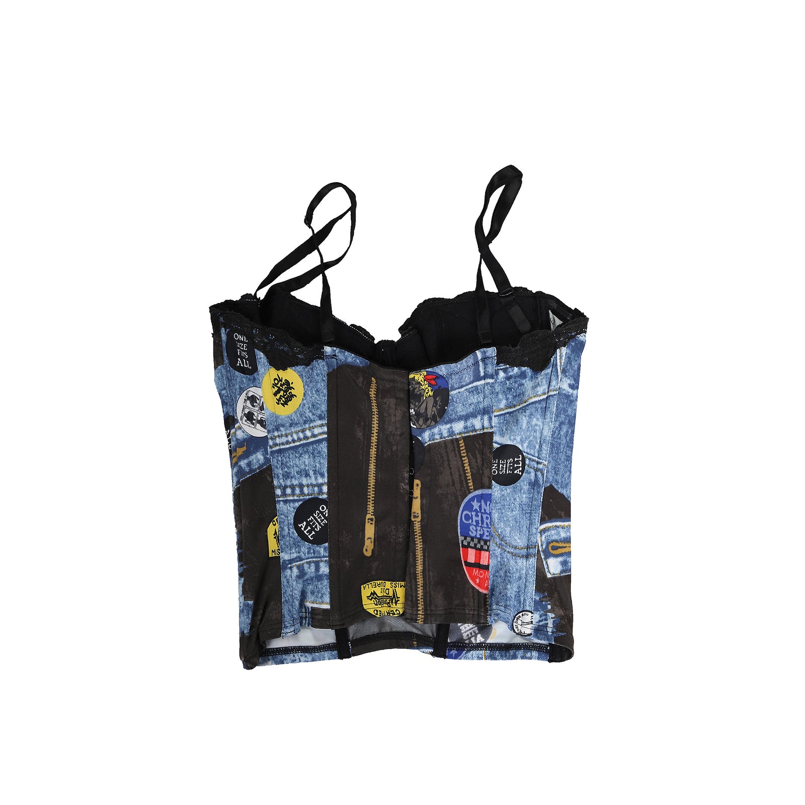 Dior FW2001 John Galliano Miss Diorella Tromp L'oeil Bustier