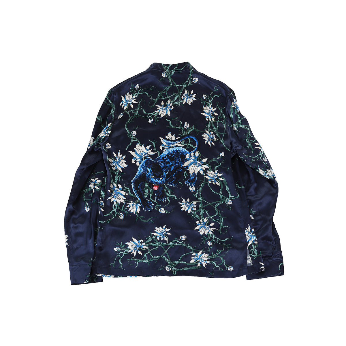 Louis Vuitton SS2016 Panther Silk Pajama Shirt