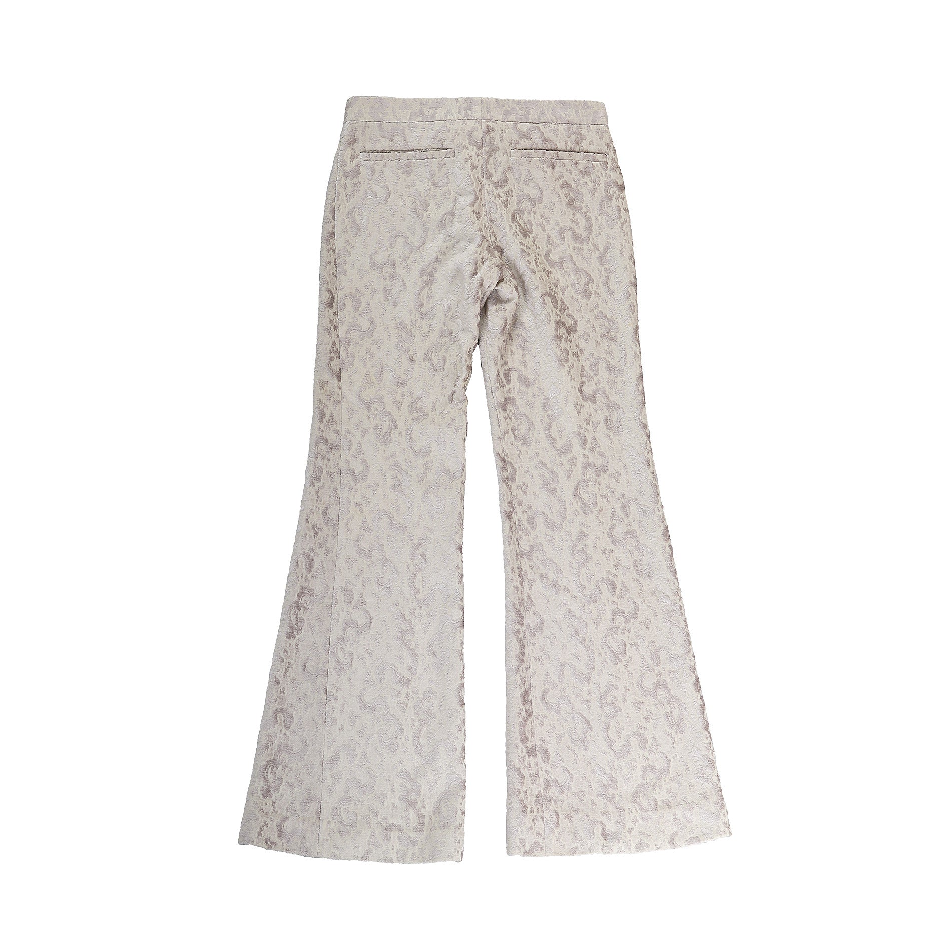 Reba Embellished Flared Velvet Pants | Dillard's