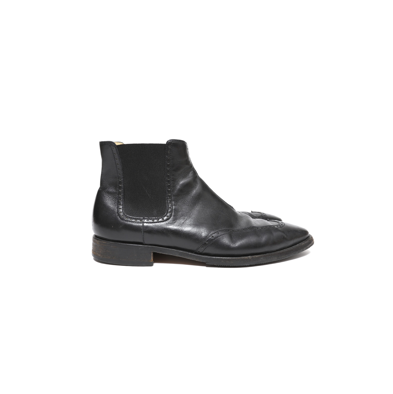 Helmut Lang AW04 Brogue Chelsea Boots