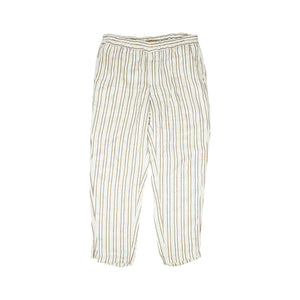 Comme Des Garcons Linen Striped Pants