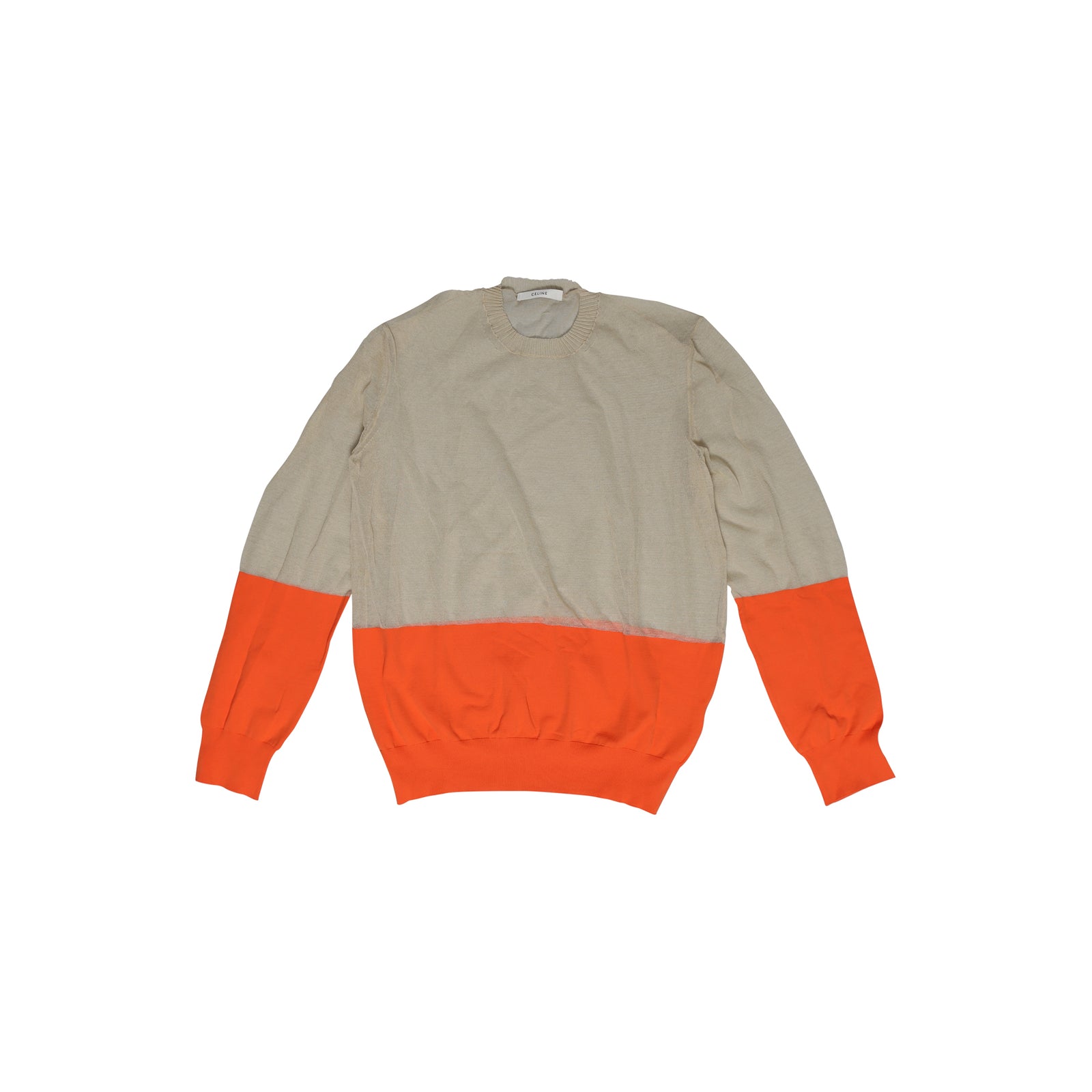 Celine Colorblock Knit Sweater