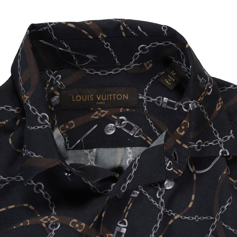 Louis Vuitton Sample Chain Silk Shirt