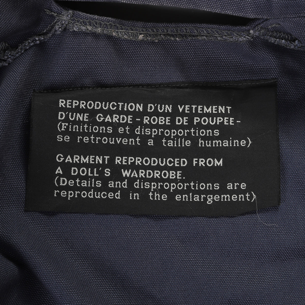Maison Martin Margiela FW1999 Dolls Wardrobe Trench Coat
