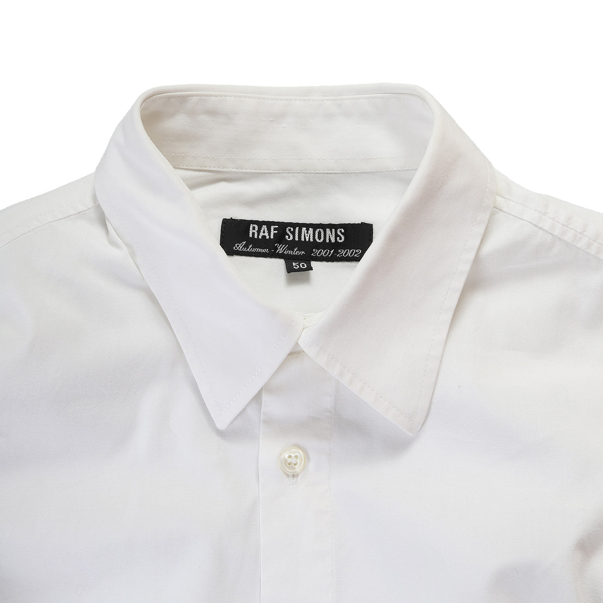 Raf Simons AW01 Riot, Riot, Riot Overlong Sleeve Shirt