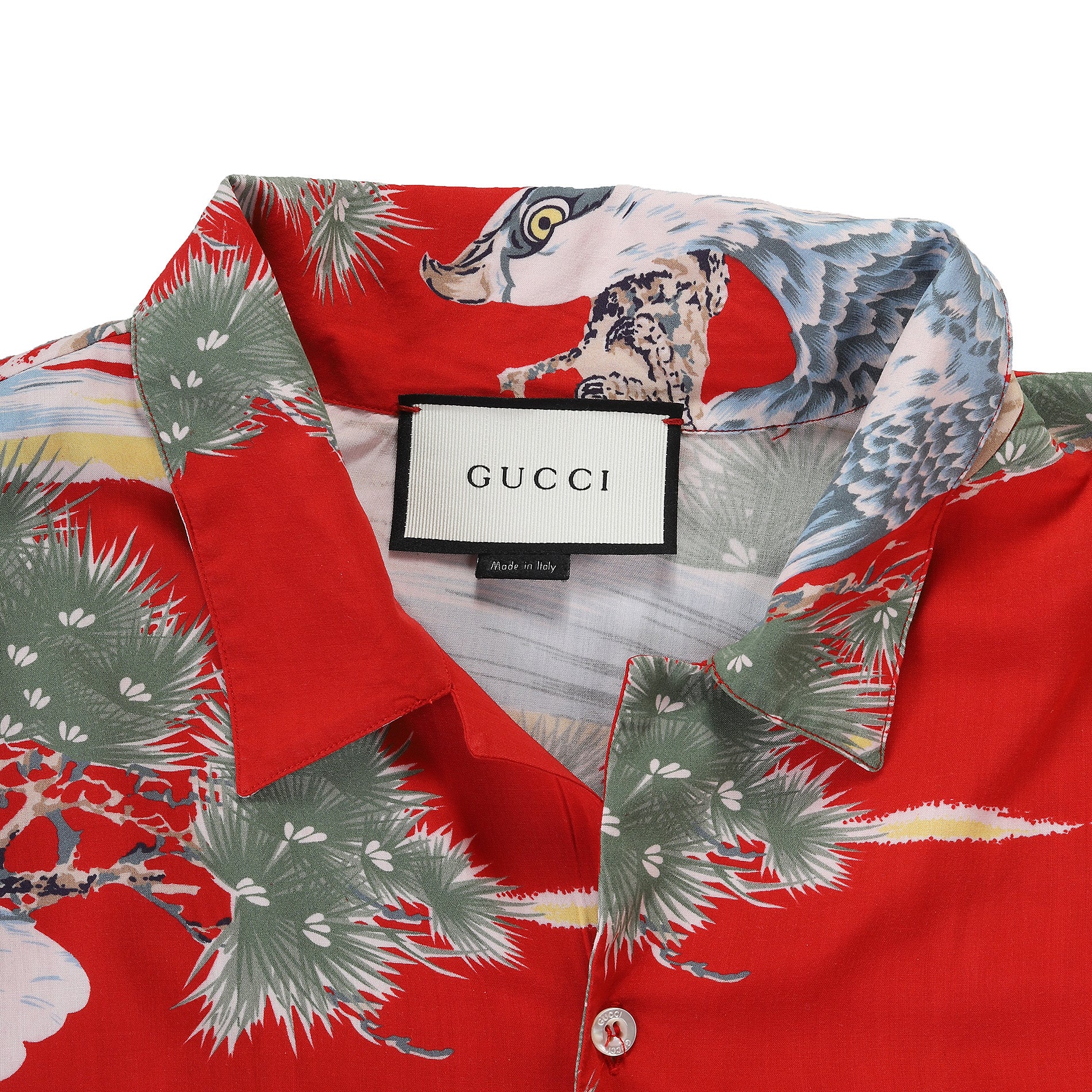 Gucci SS2016 Eagle Viscose Shirt