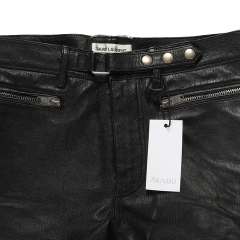 Saint Laurent Paris FW2015 Sample Leather Pants