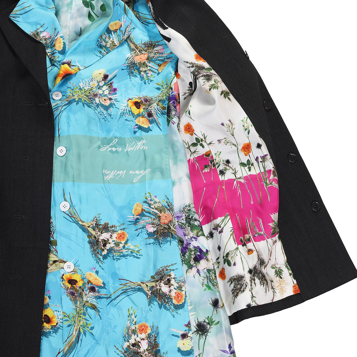 Louis Vuitton SS2021 Sample Runway 2 in 1 Shirt and Jacket