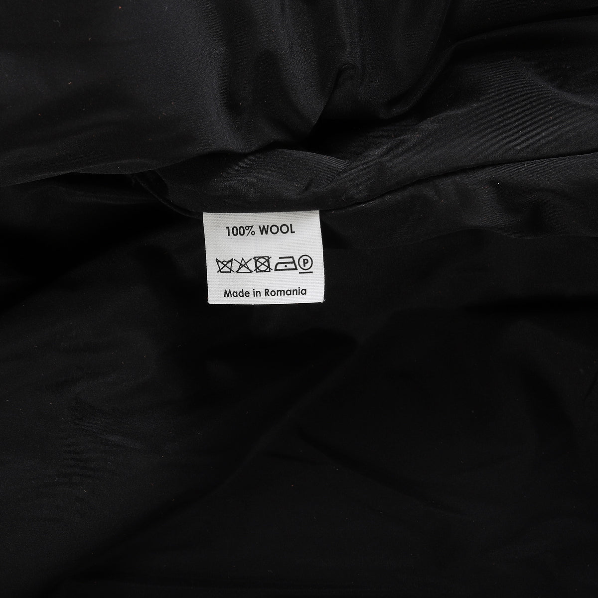 Dries Van Noten FW2014 Black Back Zip Wool Bomber