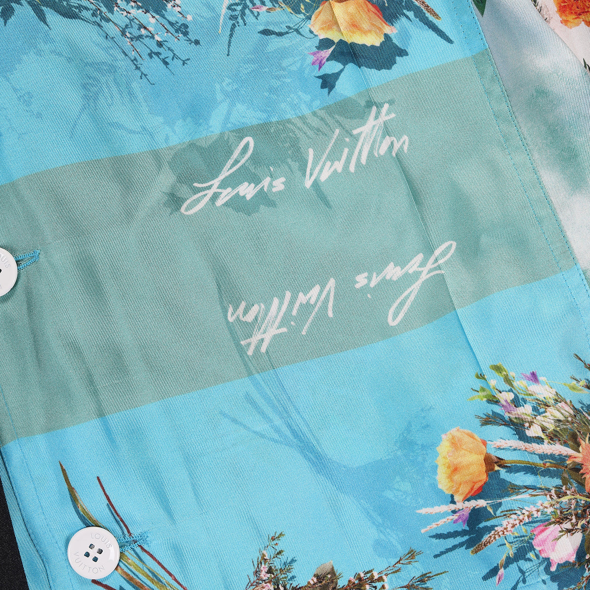 Louis Vuitton SS2021 Sample Runway 2 in 1 Shirt and Jacket