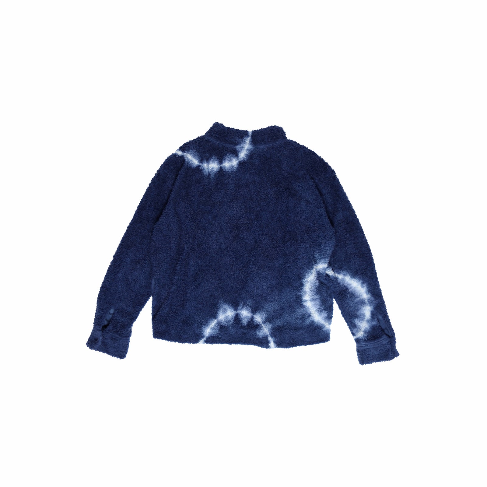 The Elder Statesman Oversized Tie Dye Sherpa Jacket