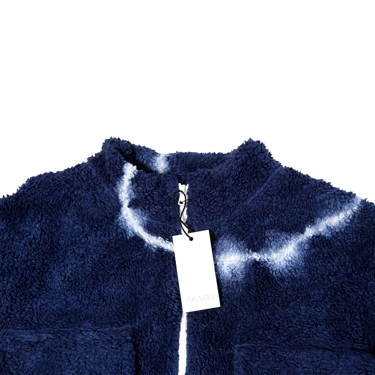 The Elder Statesman Oversized Tie Dye Sherpa Jacket