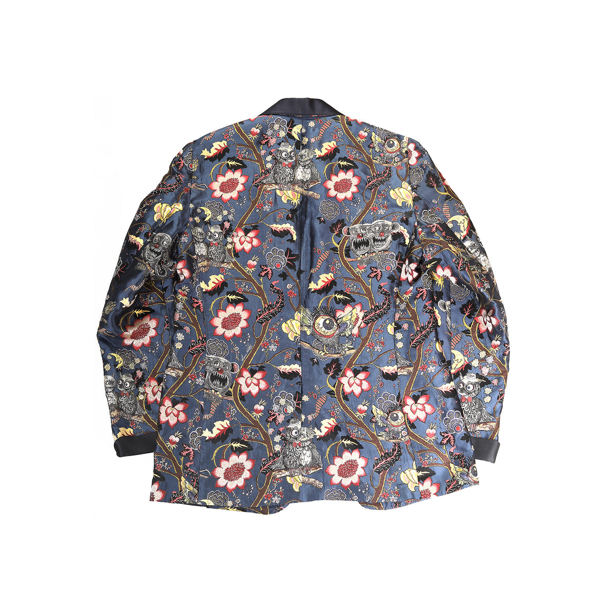Louis Vuitton FW2013 Chapman Brothers "Garden in Hell" Silk Blazer